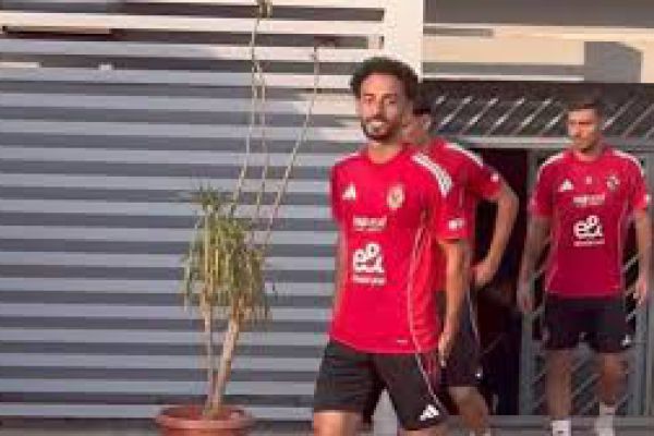 أول ظهور لأحمد عبد القادر في مران الأهلي بعد رحيل ريبيرو